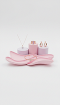 3D Printed Jewelry Tray Modern Silhouette