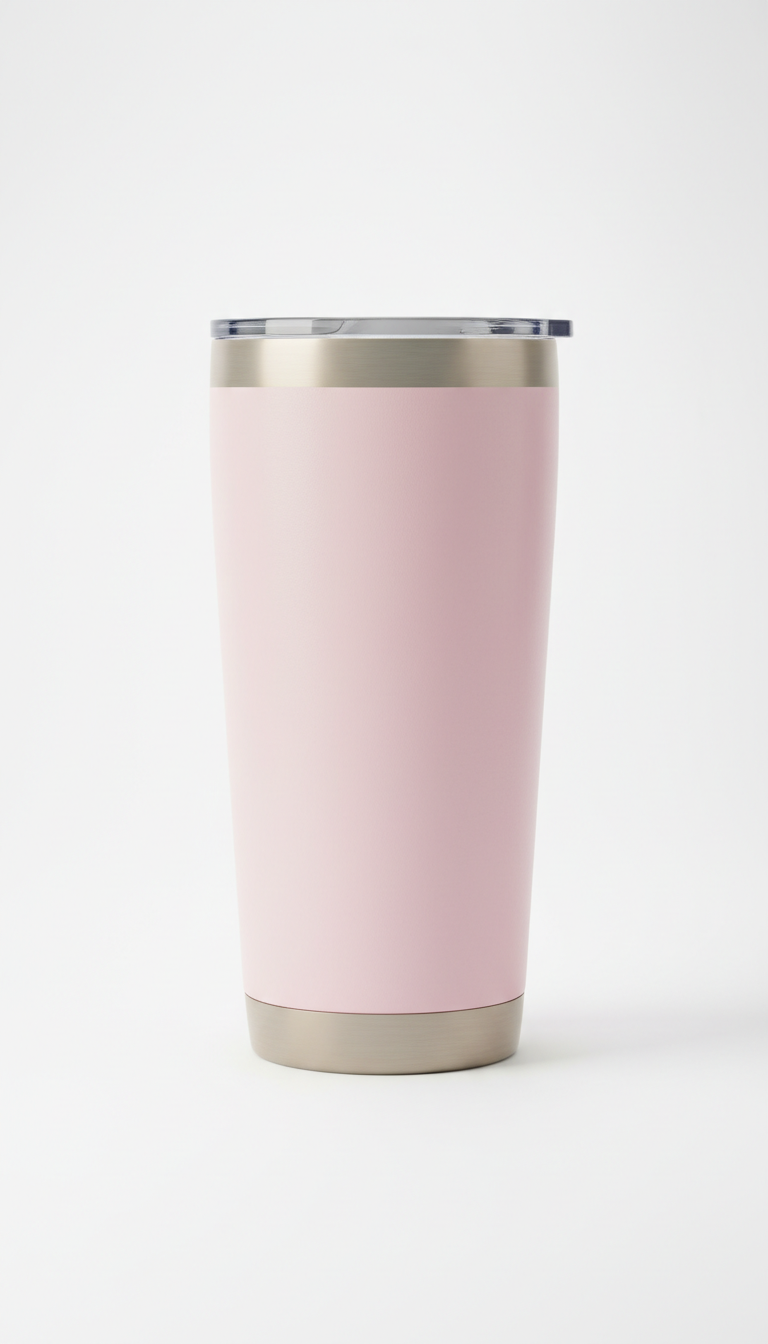 Personalized Baby Pink Sublimation Tumbler